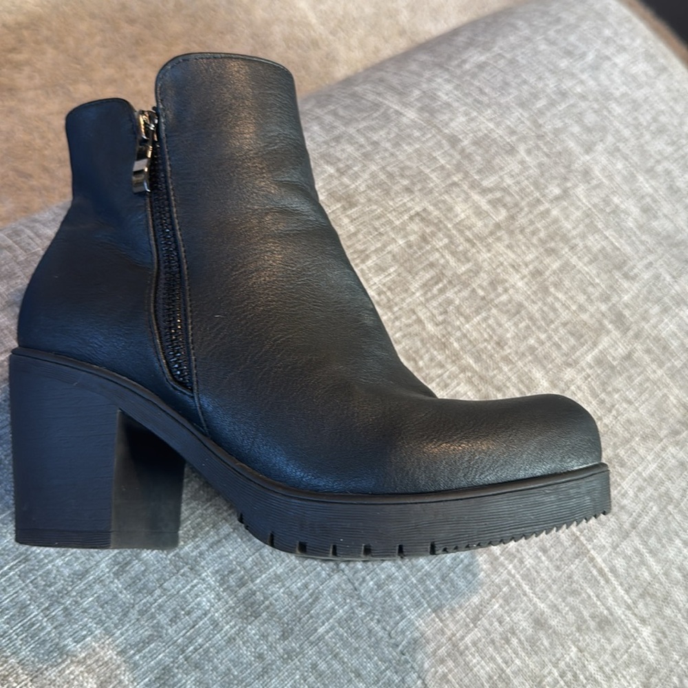 DREAM PAIRS Zoey 2,   Heel Chunky Ankle Boots, - Picture 12 of 12
